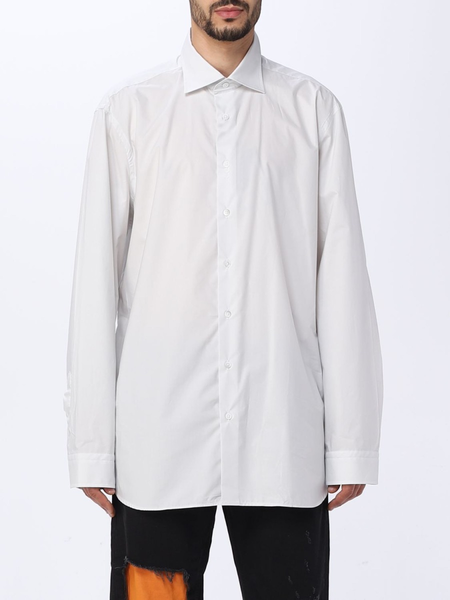 Shirt in White - Giglio - Raf Simons GOOFASH