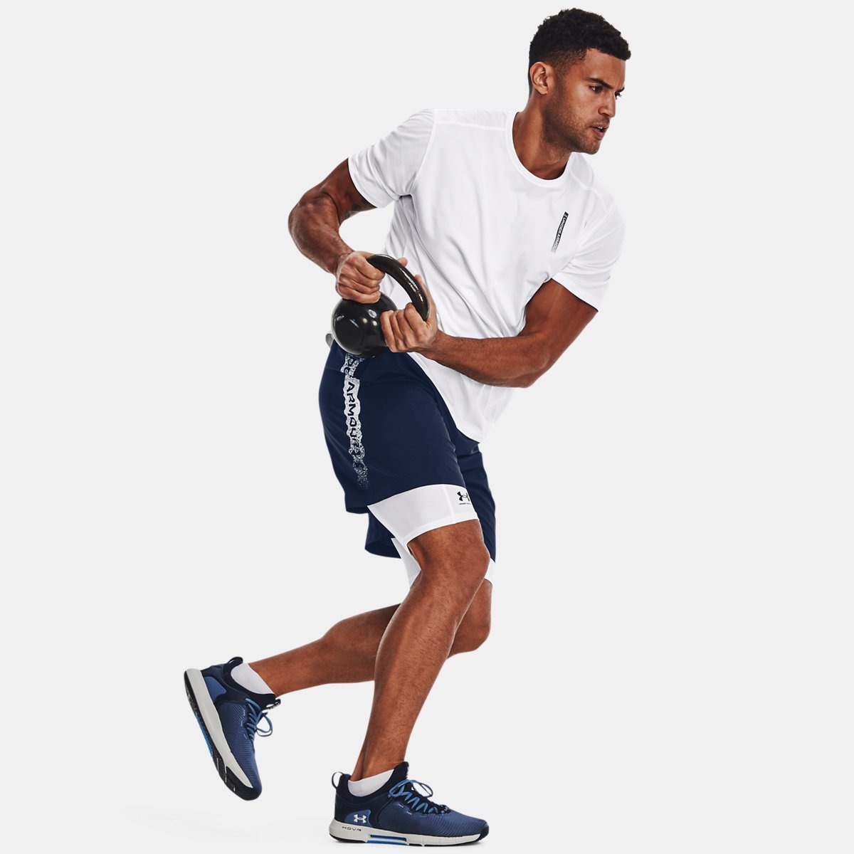 Shorts Blue by Under Armour GOOFASH