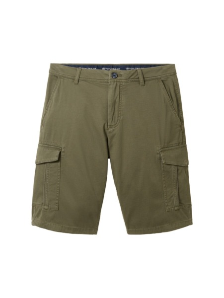 Shorts in Green Tom Tailor Man GOOFASH