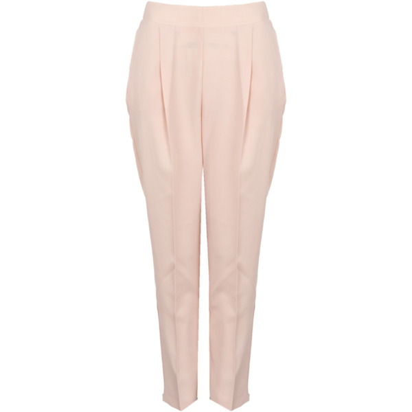 Silvian Heach Lady Trousers Pink at Spartoo GOOFASH