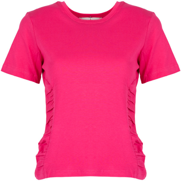 Silvian Heach Womens T-Shirt Pink at Spartoo GOOFASH