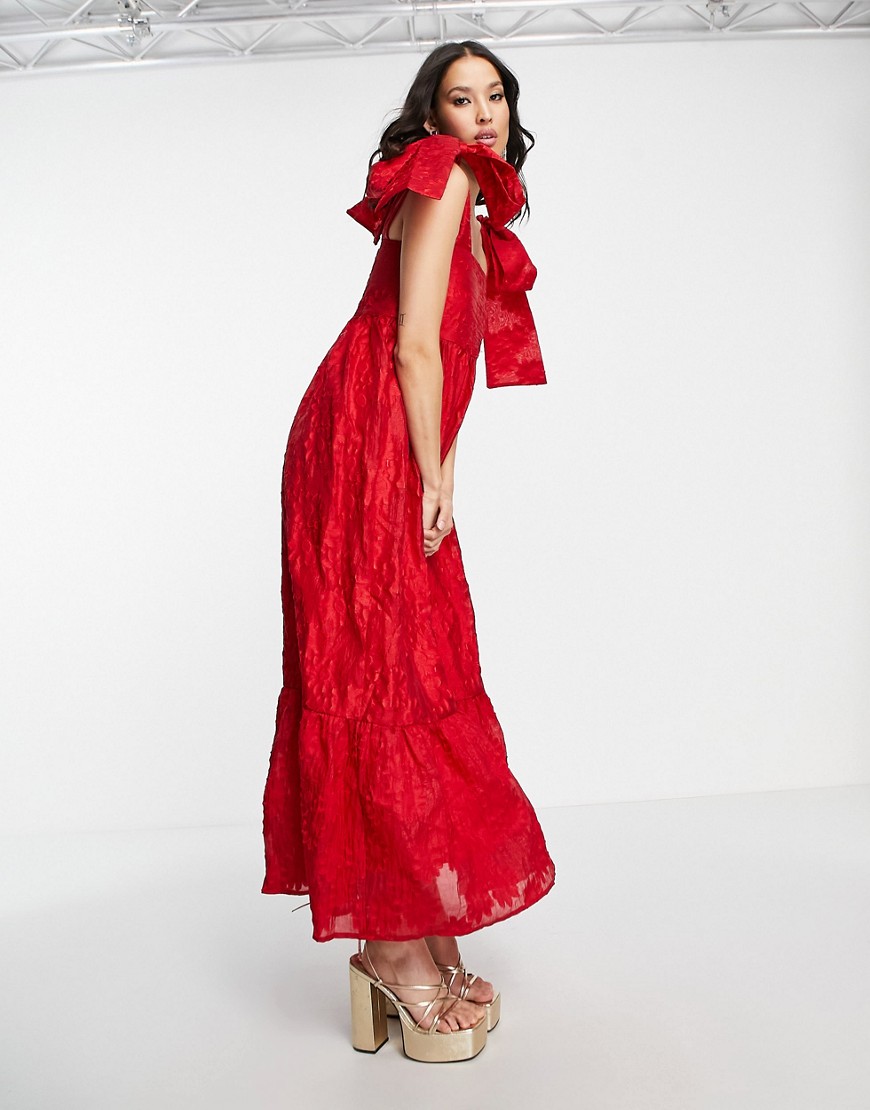 Sister Jane - Red Maxi Dress for Woman from Asos GOOFASH