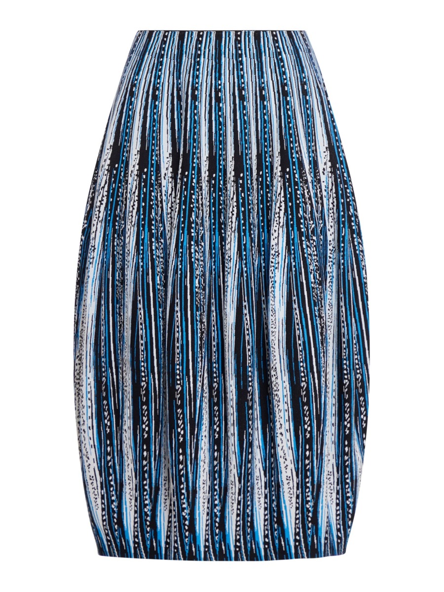 Skirt in Blue - Bottega Veneta - Woman - Suitnegozi GOOFASH