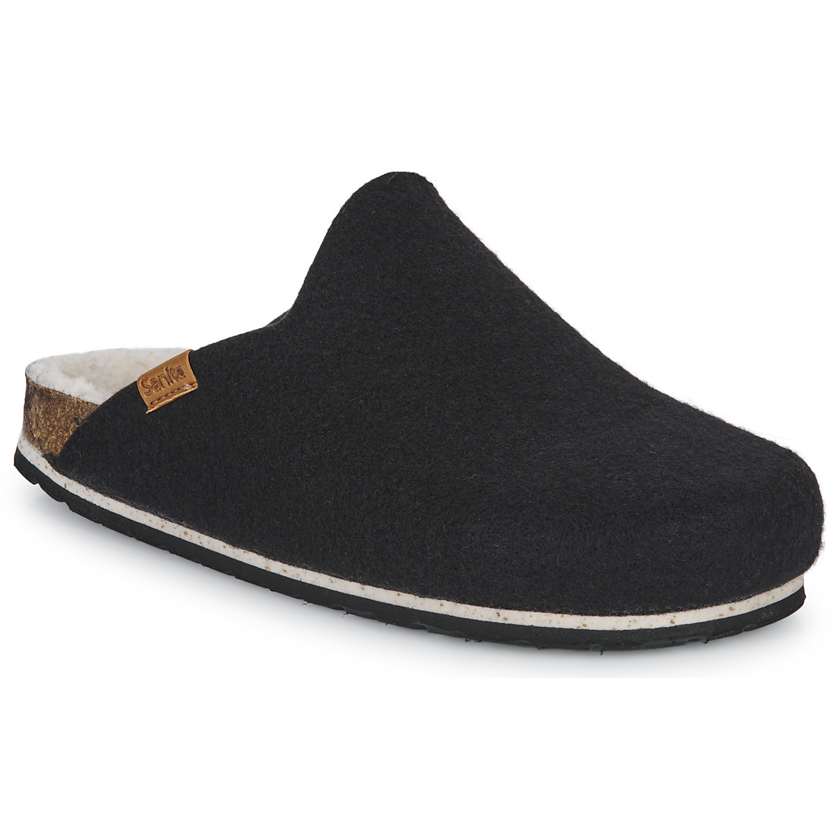 Slippers Black for Women from Spartoo GOOFASH