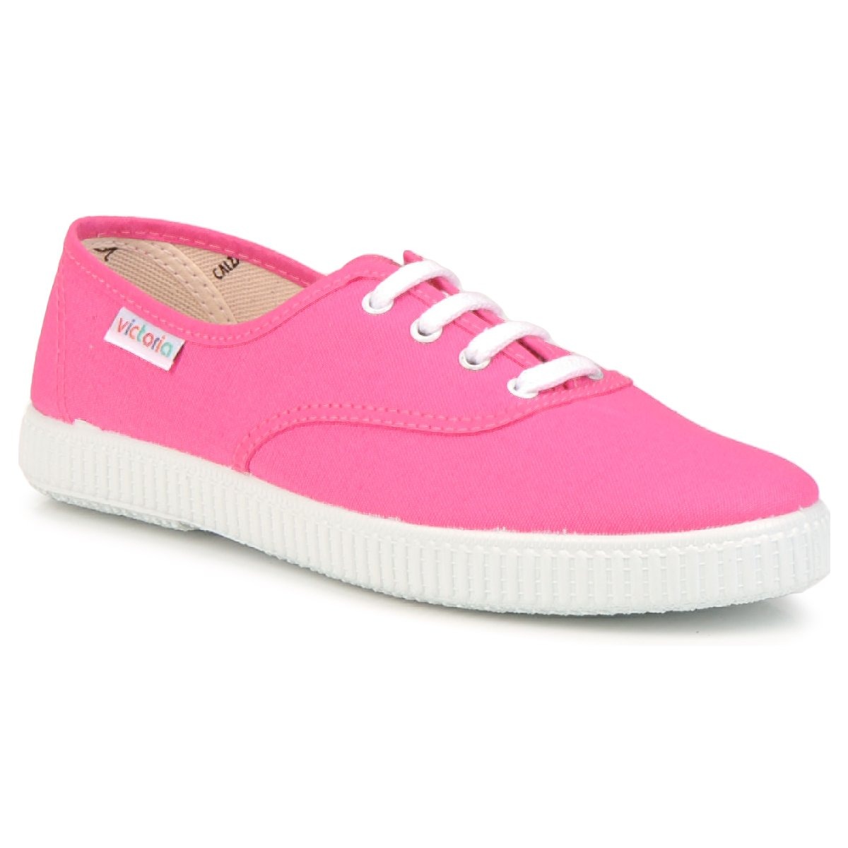 Sneakers - Pink - Victoria - Woman - Spartoo GOOFASH