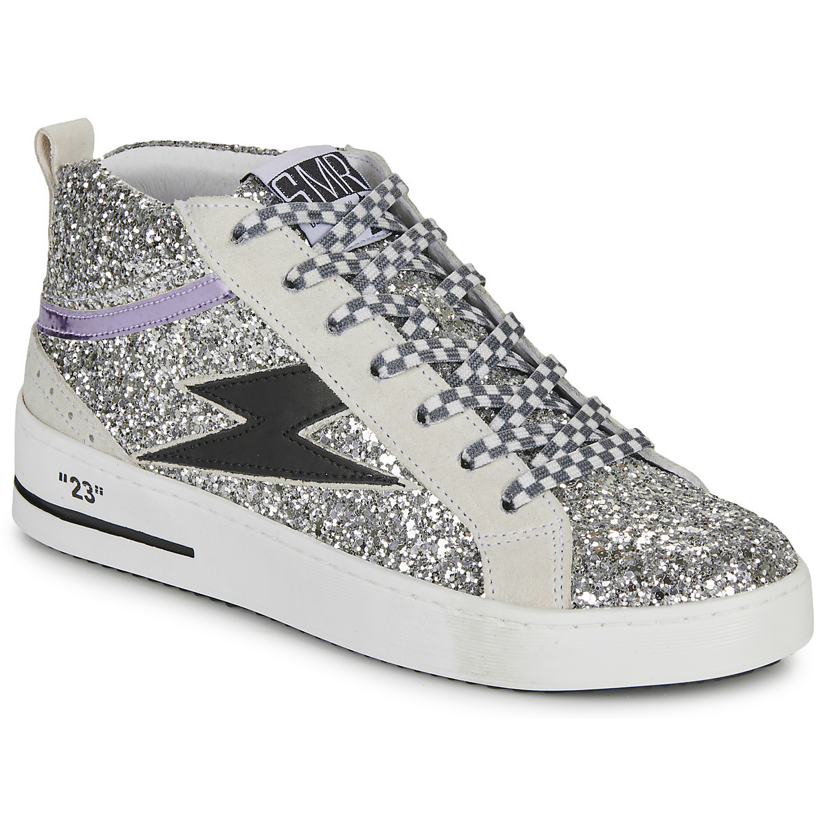Sneakers Silver - Semerdjian Ladies - Spartoo GOOFASH