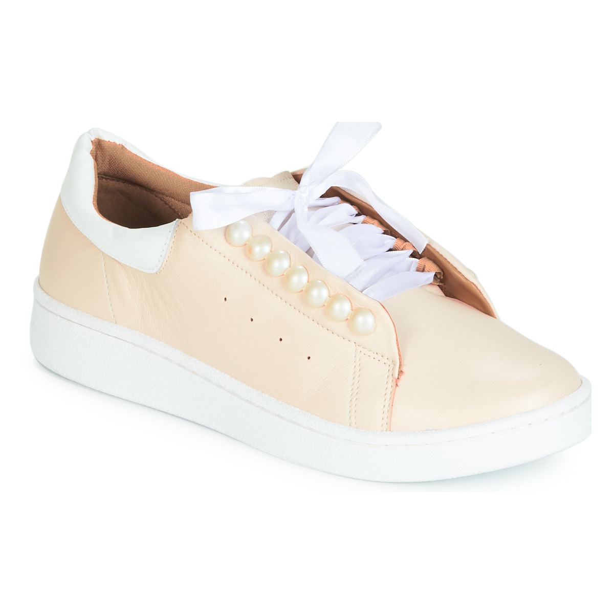 Sneakers in Beige for Woman by Spartoo GOOFASH