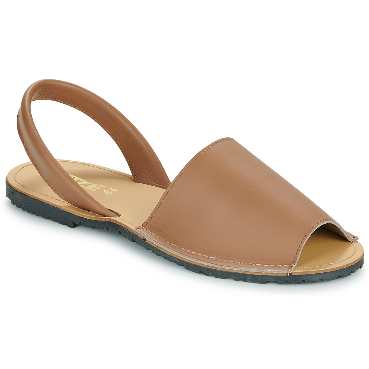 So Size - Womens Sandals in Brown from Spartoo GOOFASH