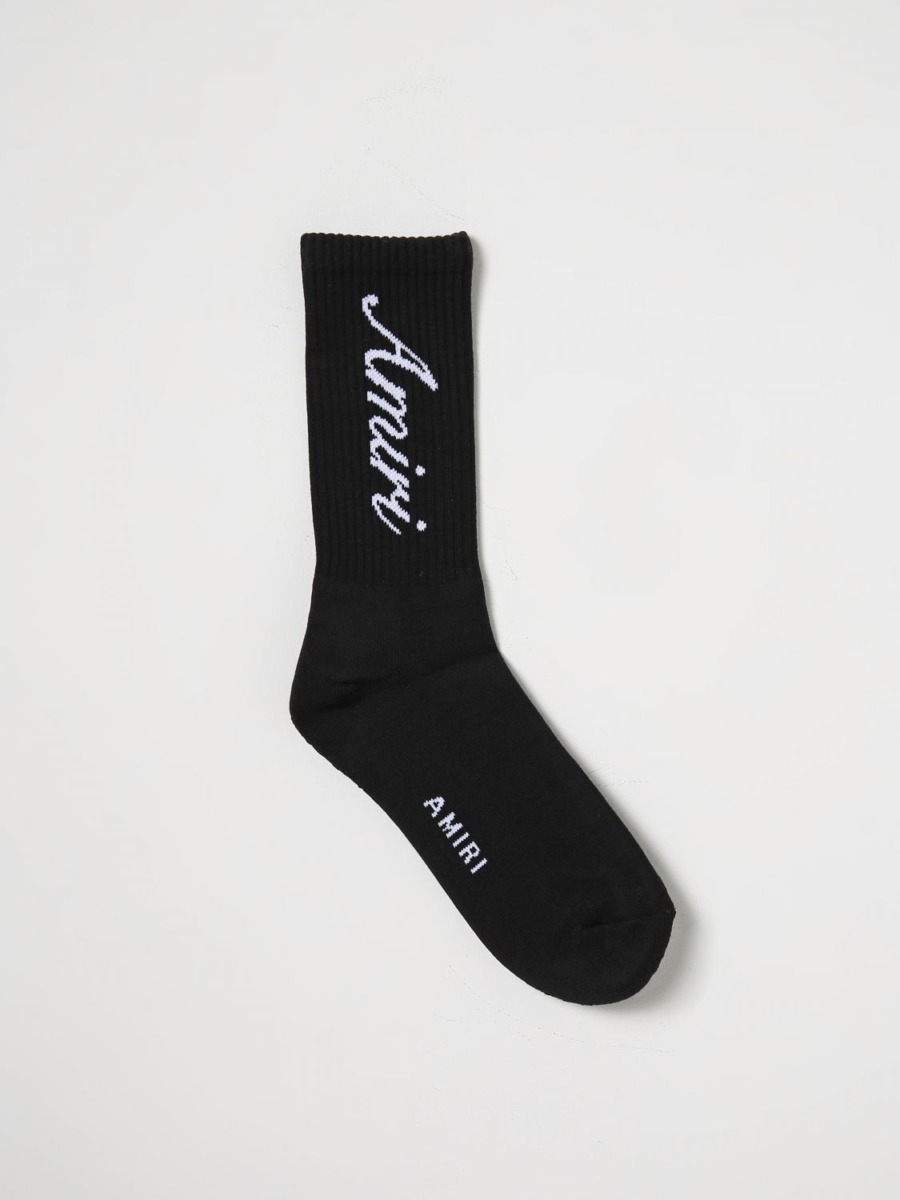 Socks - Black - Amiri - Giglio GOOFASH