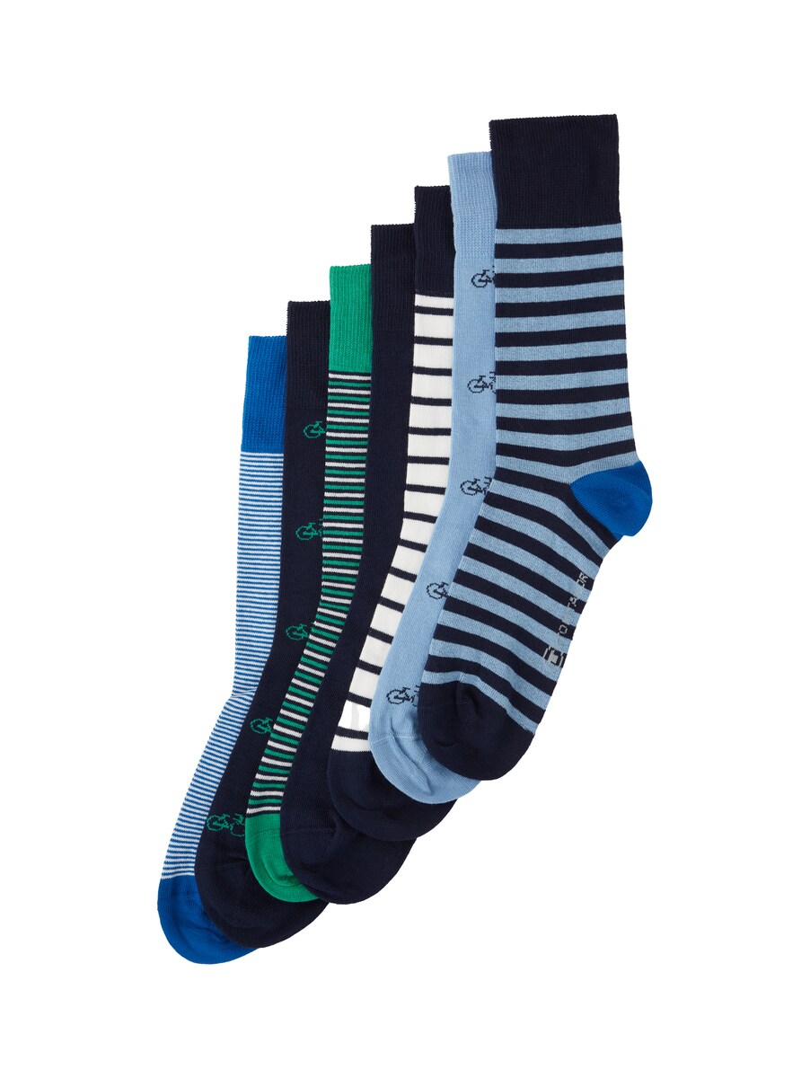Socks - Blue - Gent - Tom Tailor GOOFASH
