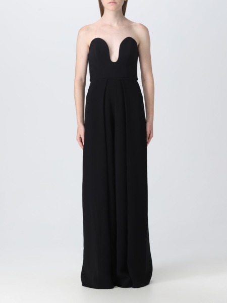 Solace London - Lady Jumpsuit in Black by Giglio GOOFASH