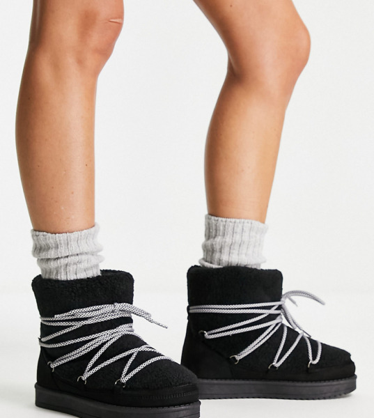 South Beach - Womens Boots Black from Asos GOOFASH