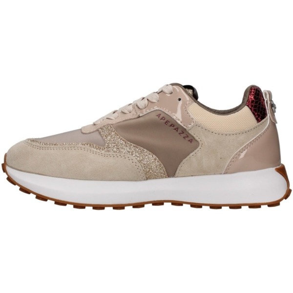 Spartoo Beige Sneakers for Woman by Apepazza GOOFASH