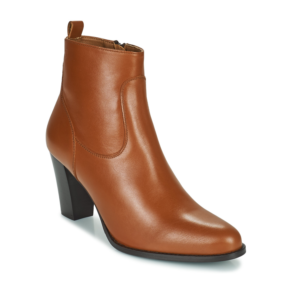 Spartoo Brown Ankle Boots Betty London GOOFASH