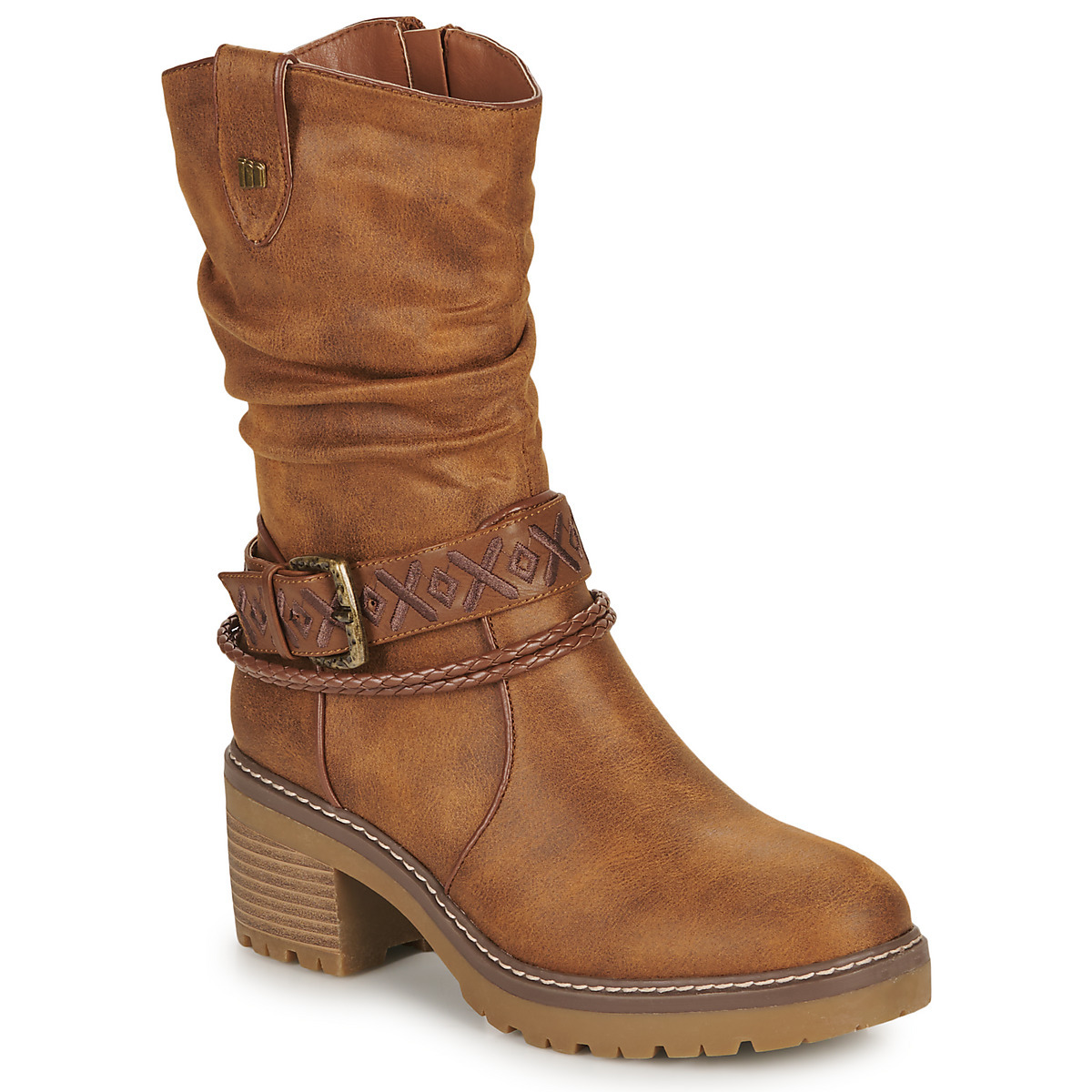 Spartoo - Brown - Ladies Ankle Boots - Mtng GOOFASH