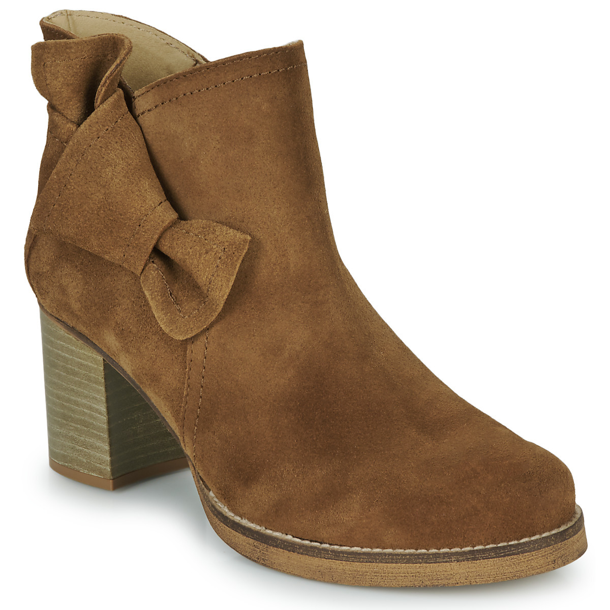 Spartoo - Brown - Women Ankle Boots GOOFASH