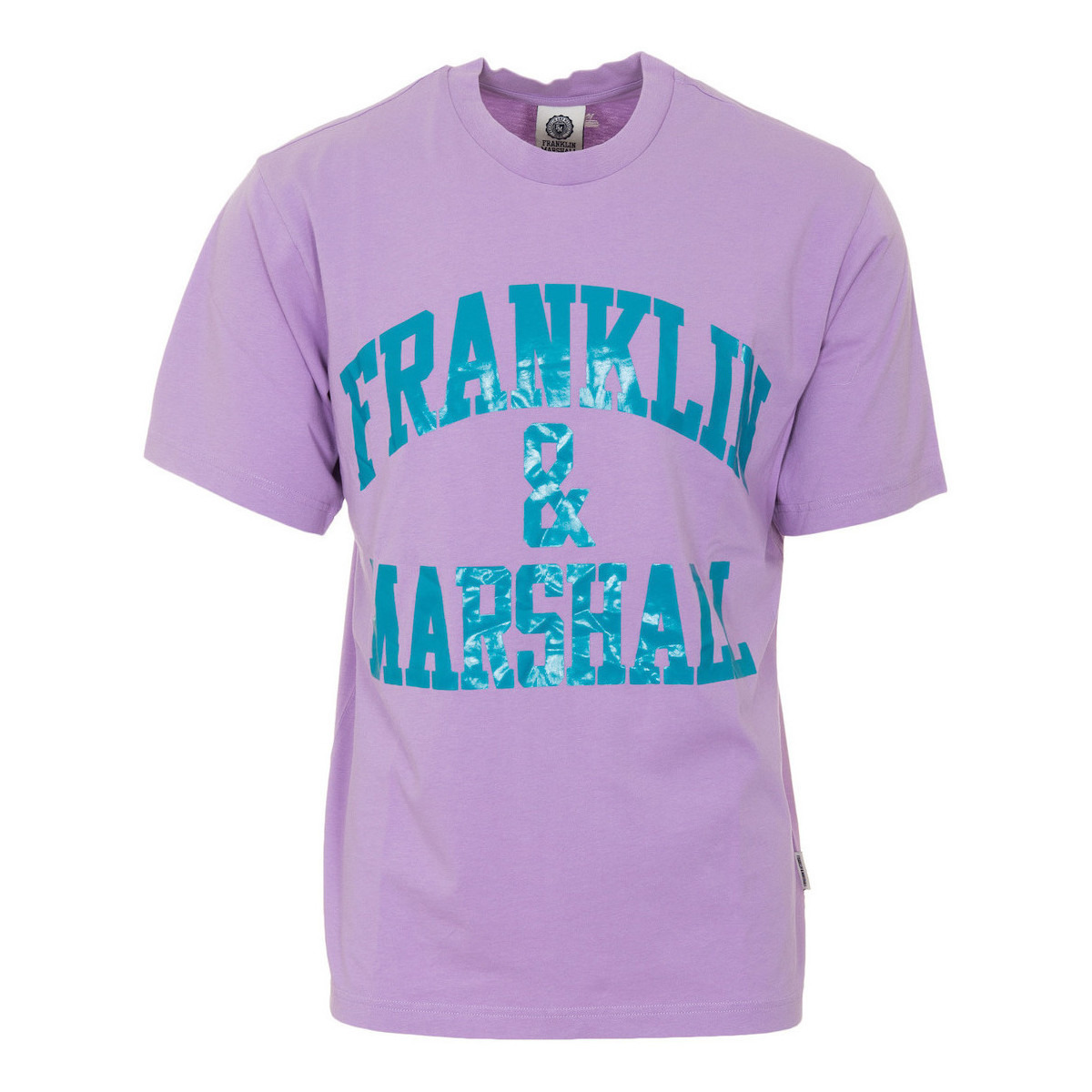Spartoo Gent T-Shirt Purple Franklin & Marshall GOOFASH