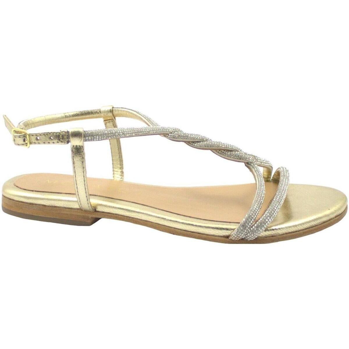 Spartoo - Gold - Womens Sandals GOOFASH