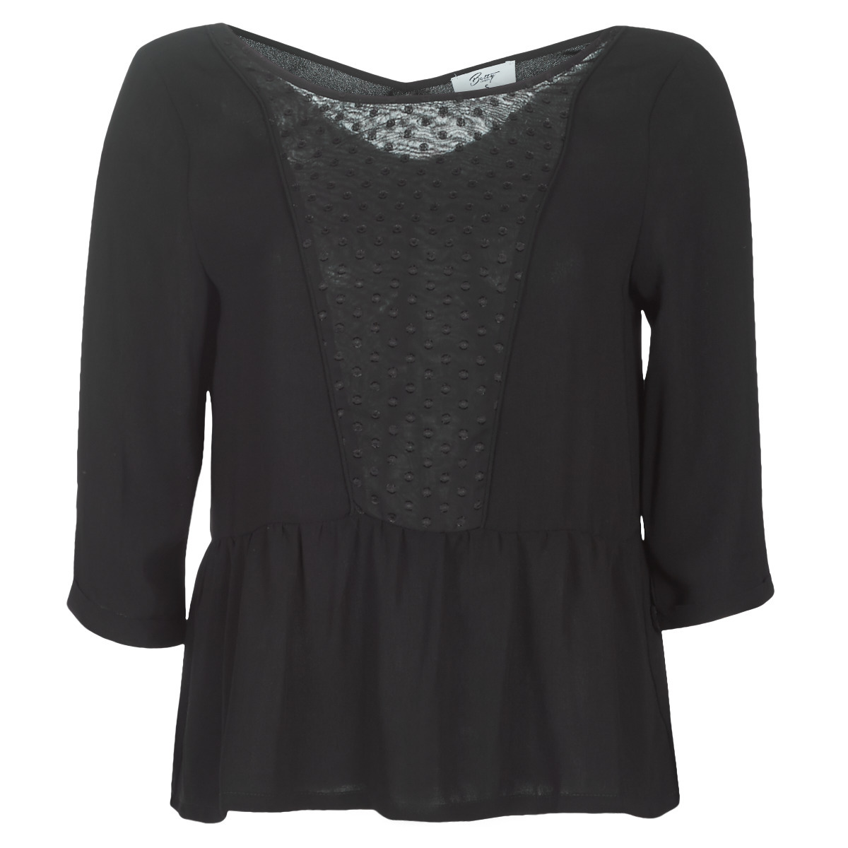 Spartoo Ladies Blouse in Black by Betty London GOOFASH