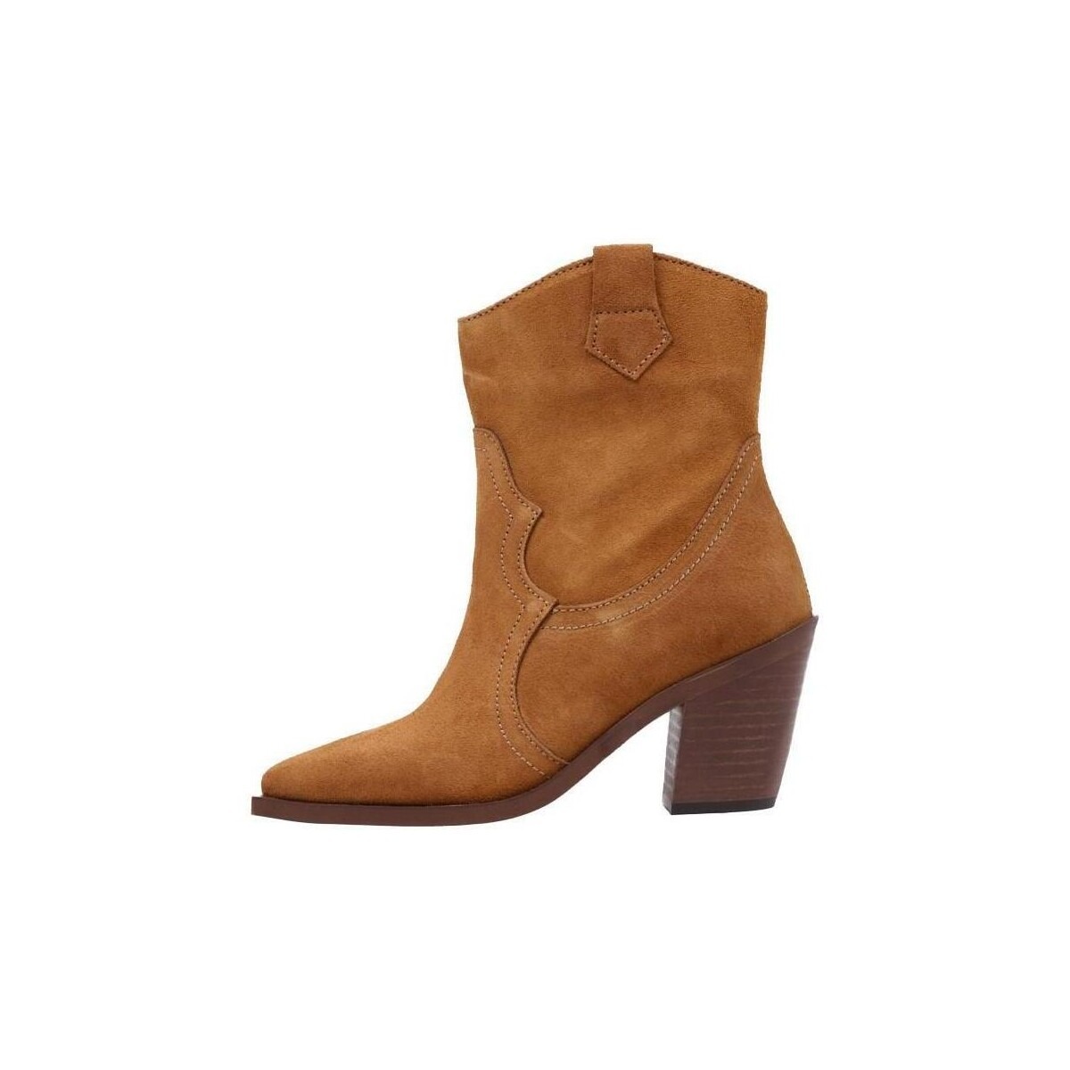 Spartoo Lady Brown Ankle Boots by Krack GOOFASH