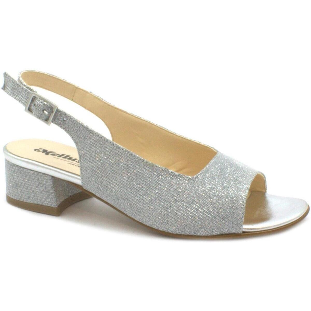 Spartoo Lady Sandals Silver from Melluso GOOFASH