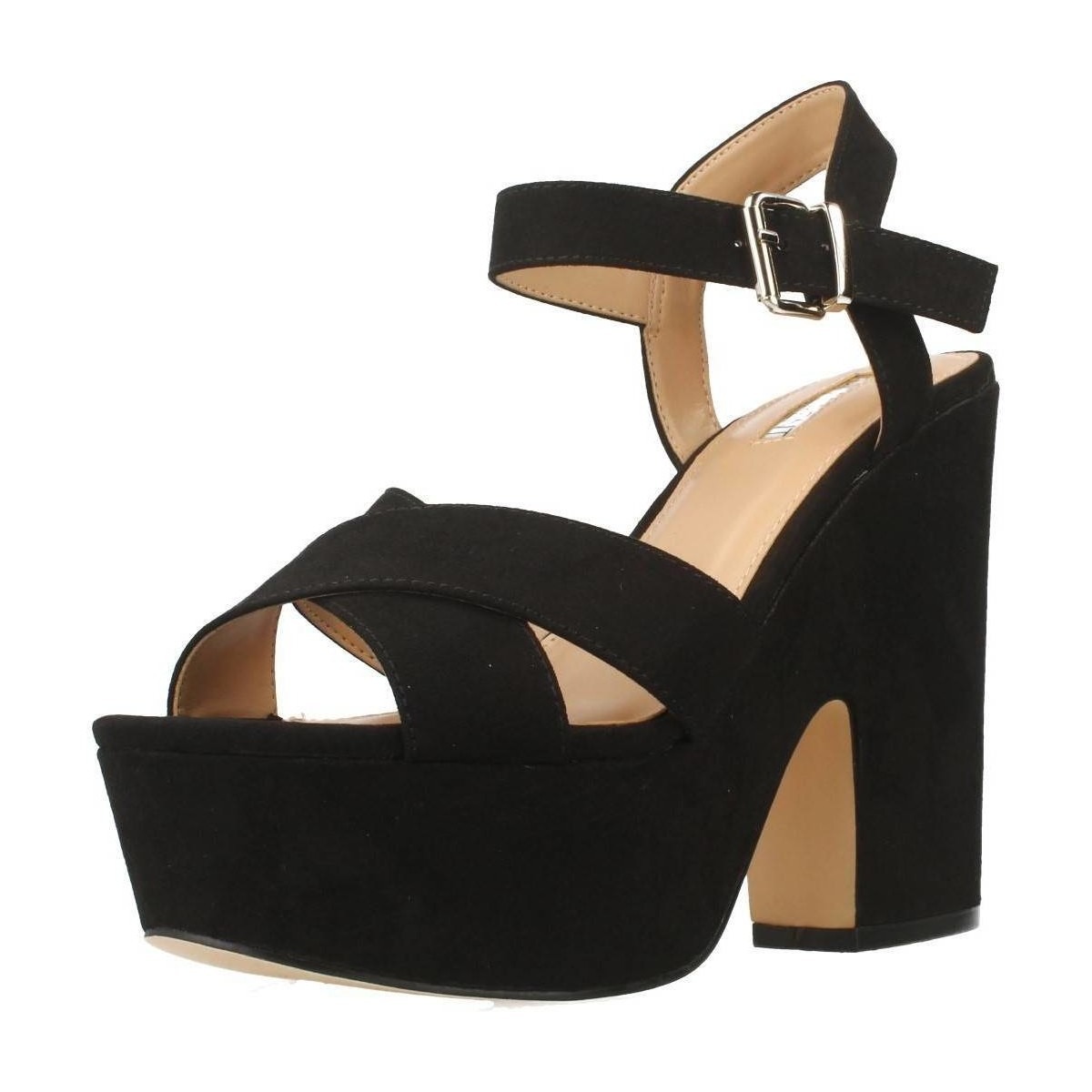 Spartoo - Lady Sandals in Black Be Different Be Yellow GOOFASH