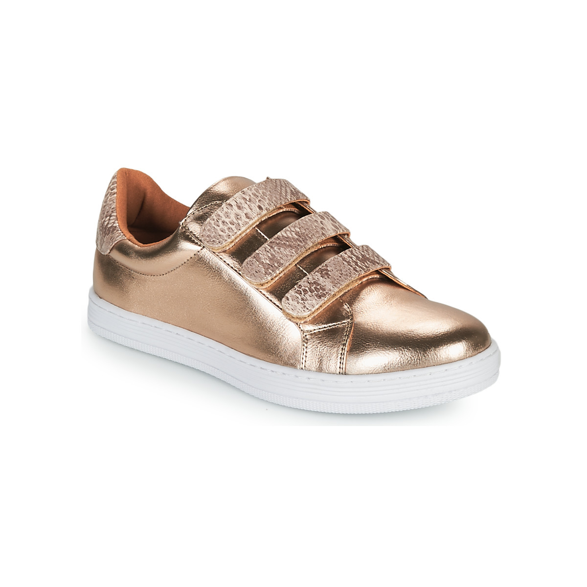 Spartoo - Lady Sneakers in Gold by Moony Mood GOOFASH