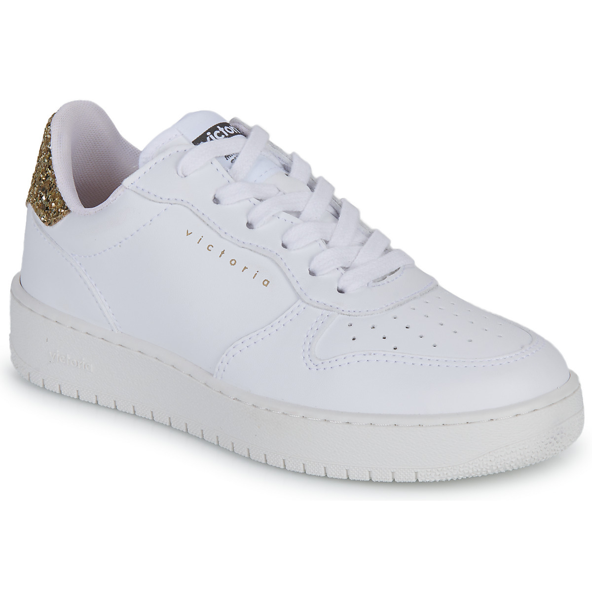 Spartoo - Lady White Sneakers from Victoria GOOFASH