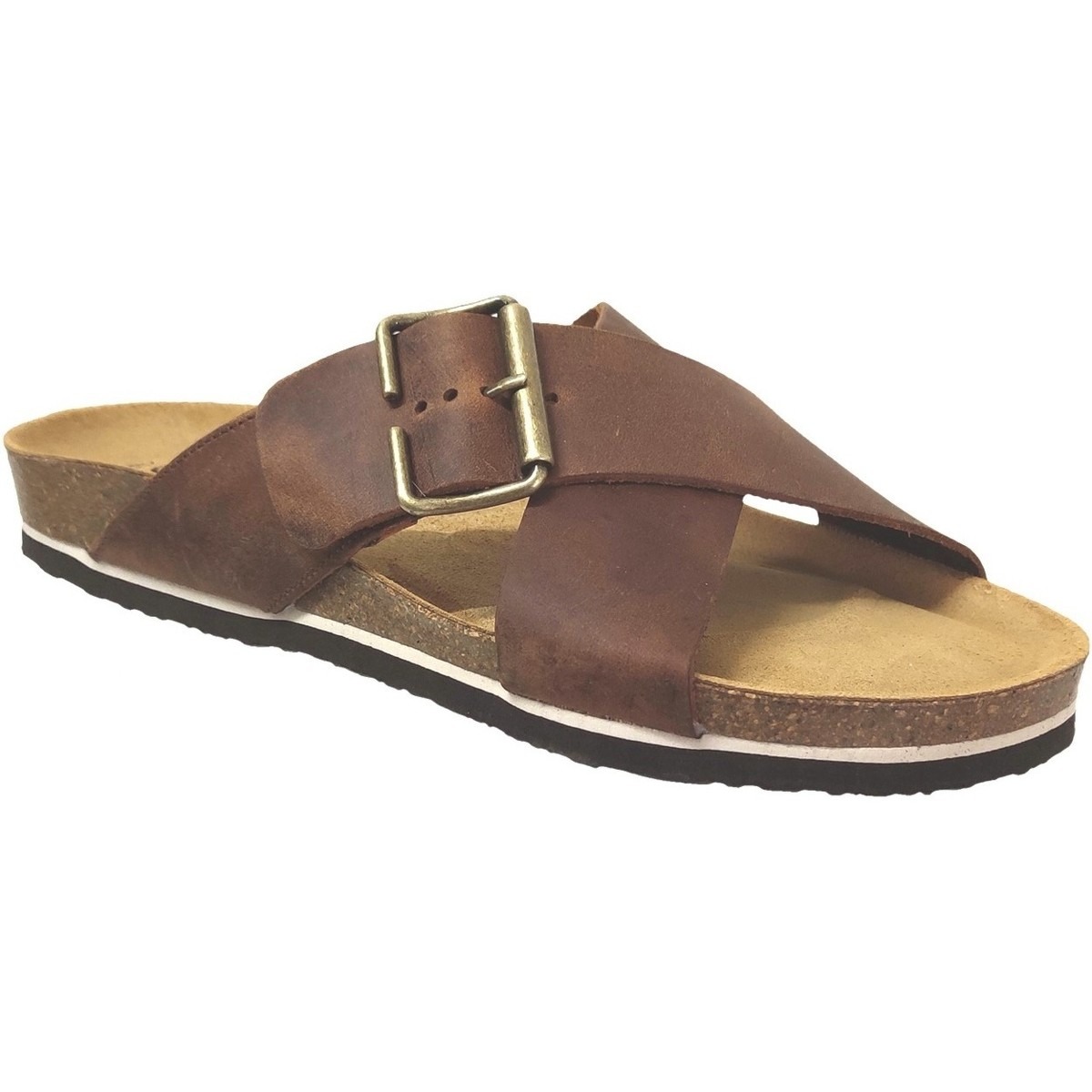 Spartoo Mens Slippers in Brown GOOFASH