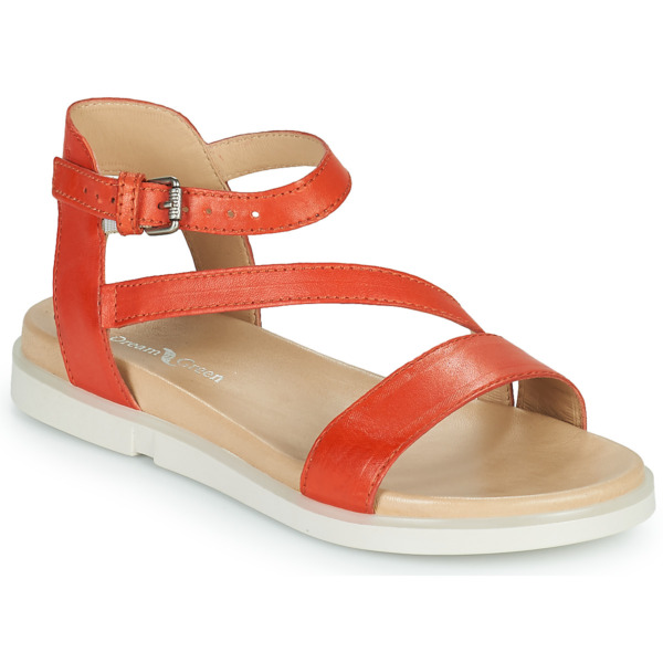Spartoo - Orange Sandals for Woman by Dream In Green GOOFASH