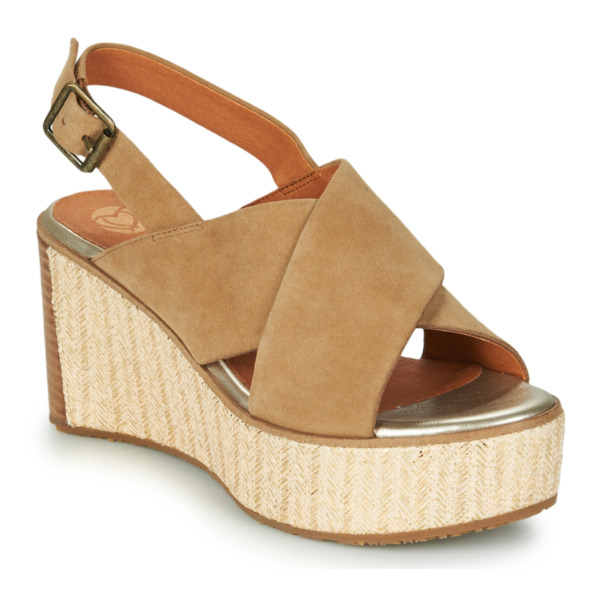 Spartoo Sandals in Beige for Woman from Mam'Zelle GOOFASH