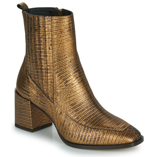 Spartoo - Woman Ankle Boots - Gold - Fericelli GOOFASH