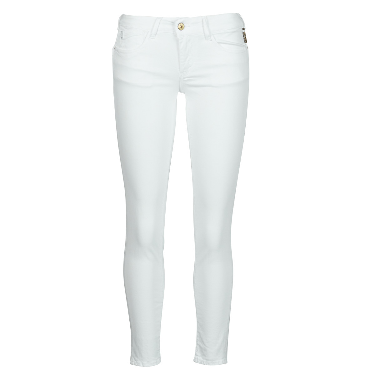 Spartoo Woman Chino Pants in White from Le Temps des Cerises GOOFASH