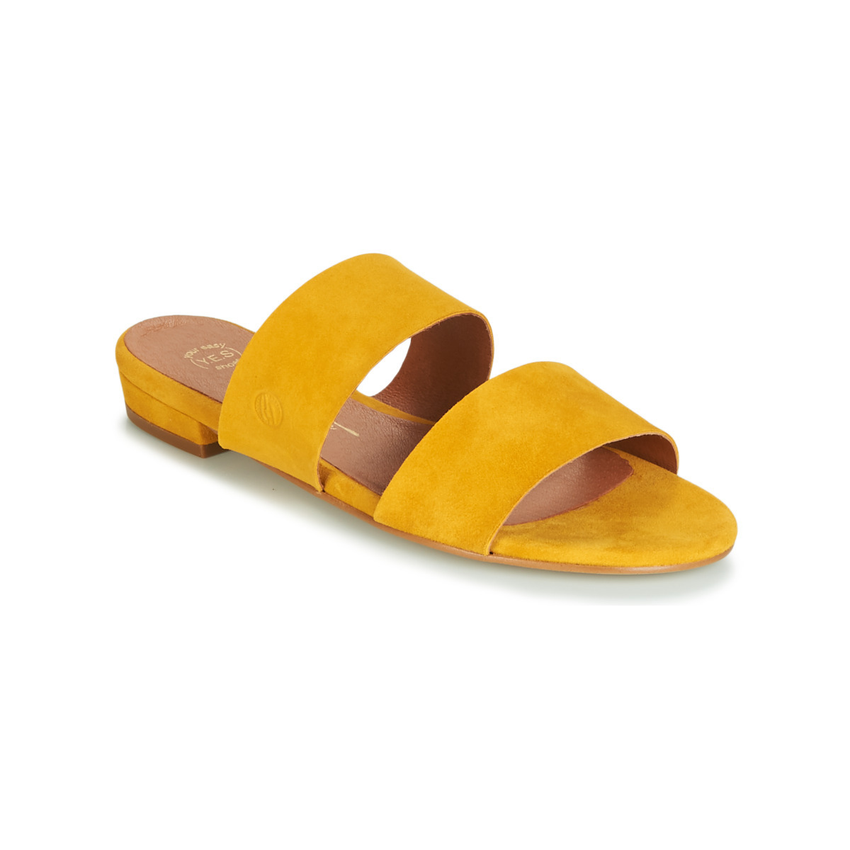 Spartoo Woman Slippers in Yellow by Betty London GOOFASH