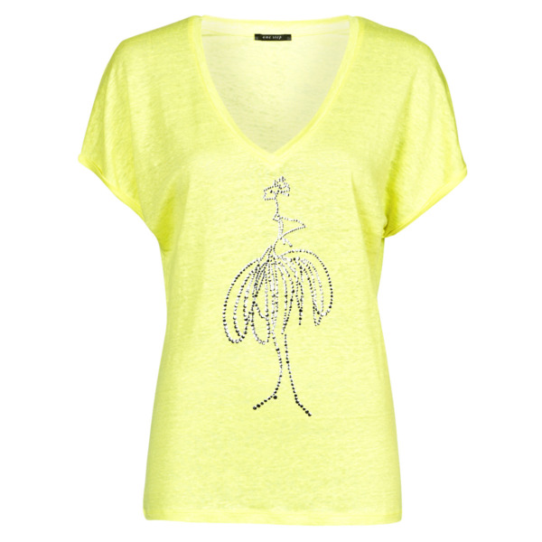 Spartoo Woman Yellow T-Shirt GOOFASH