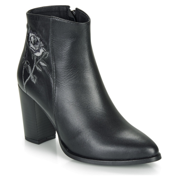Spartoo - Women Ankle Boots Black by So Size GOOFASH