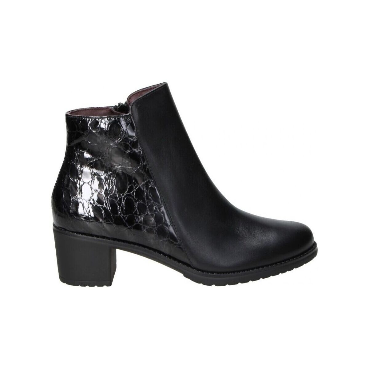 Spartoo - Women Black Ankle Boots by Pitillos GOOFASH