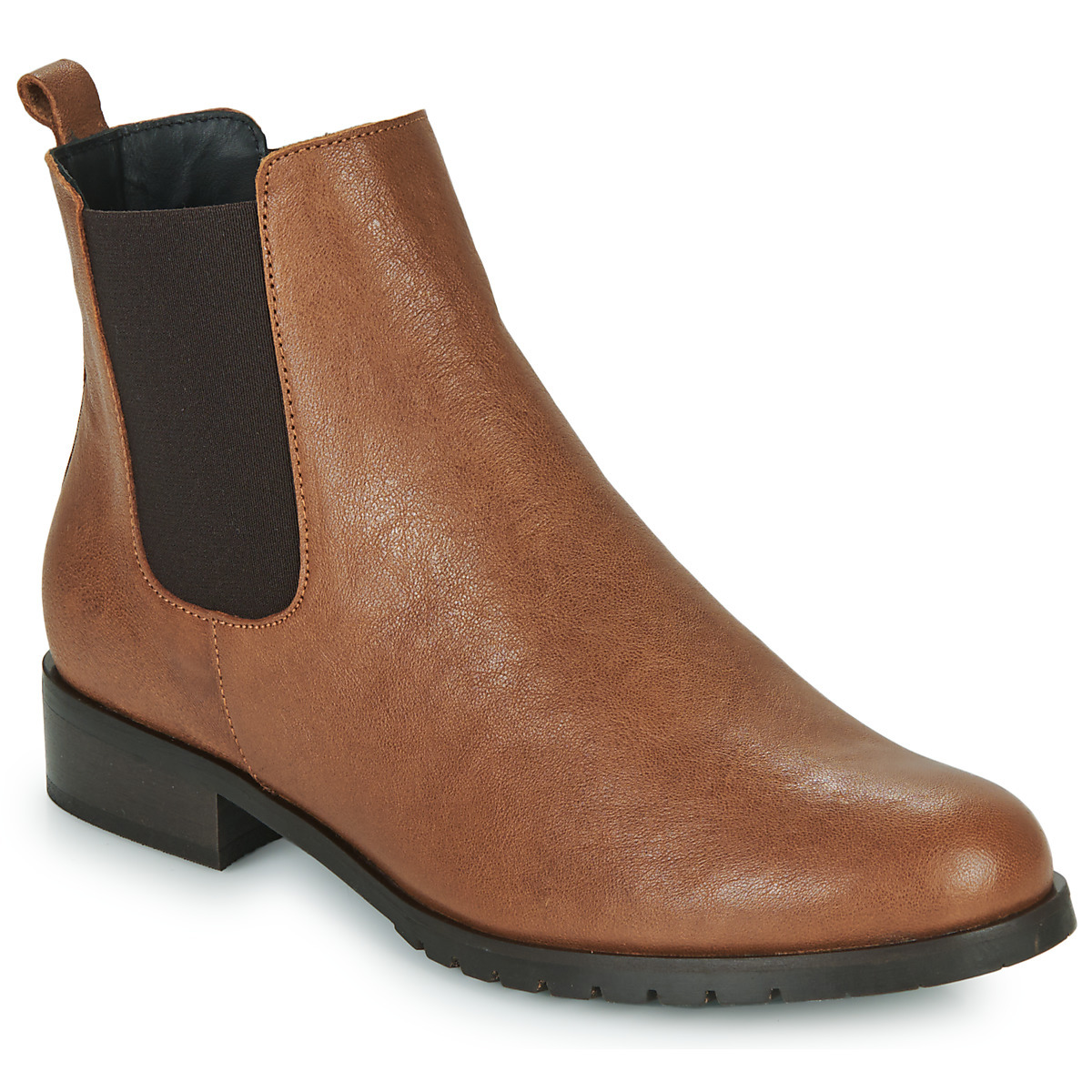 Spartoo Women Brown Boots by So Size GOOFASH