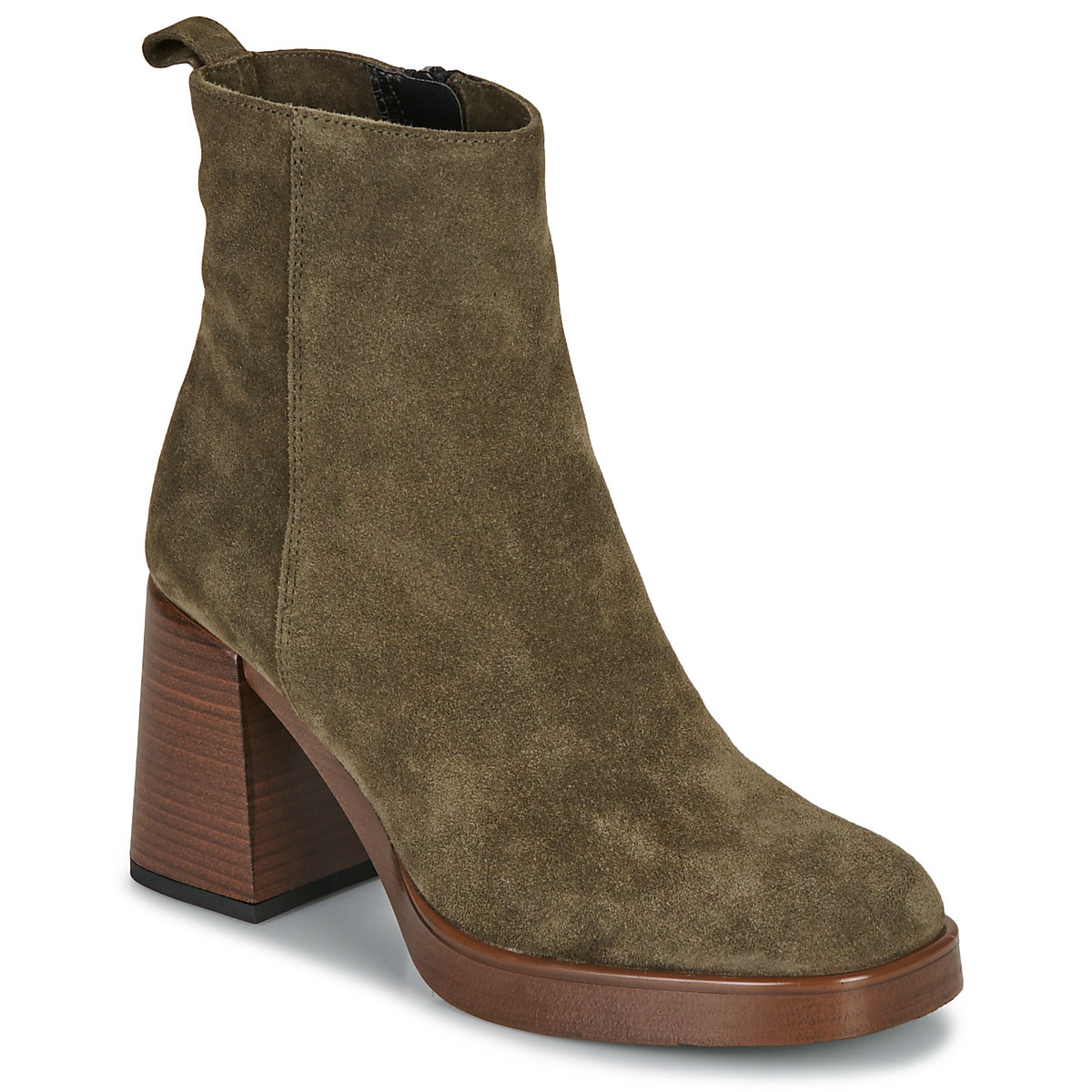 Spartoo - Womens Ankle Boots - Green GOOFASH