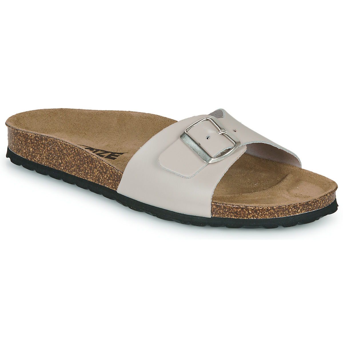 Spartoo Women's Beige Slippers from So Size GOOFASH