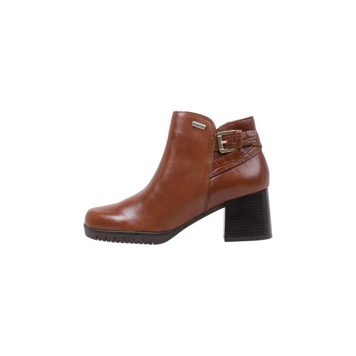 Spartoo Womens Brown Ankle Boots from Sandra Fontan GOOFASH