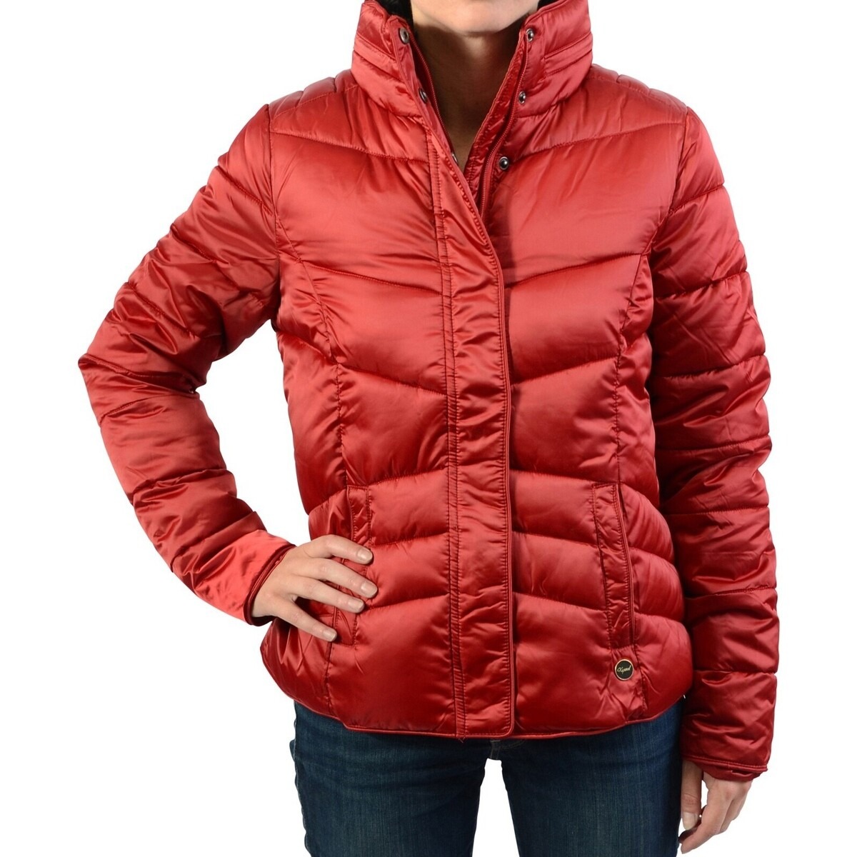 Spartoo Womens Red Jacket by Kaporal GOOFASH
