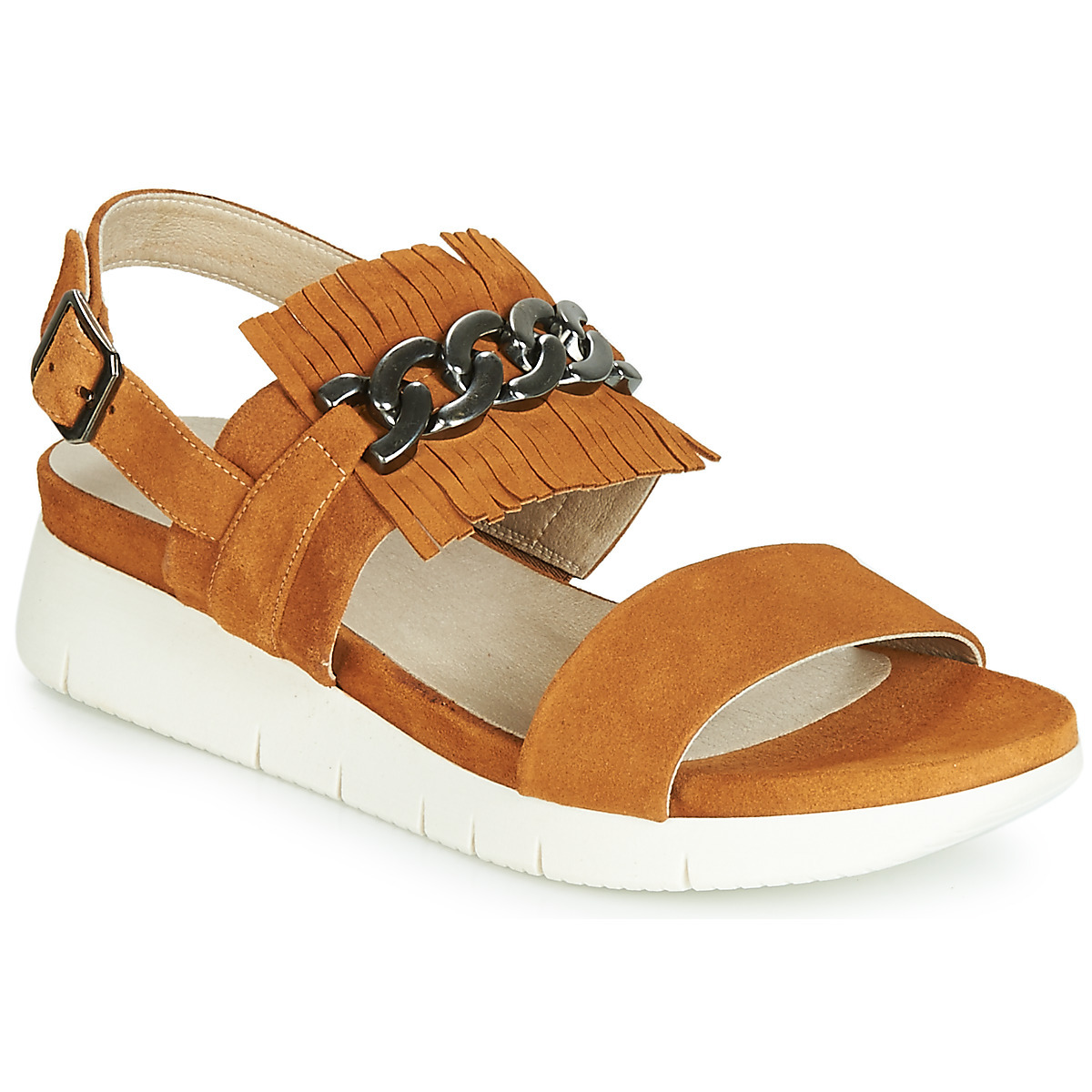 Spartoo - Women's Sandals - Brown - Dorking GOOFASH