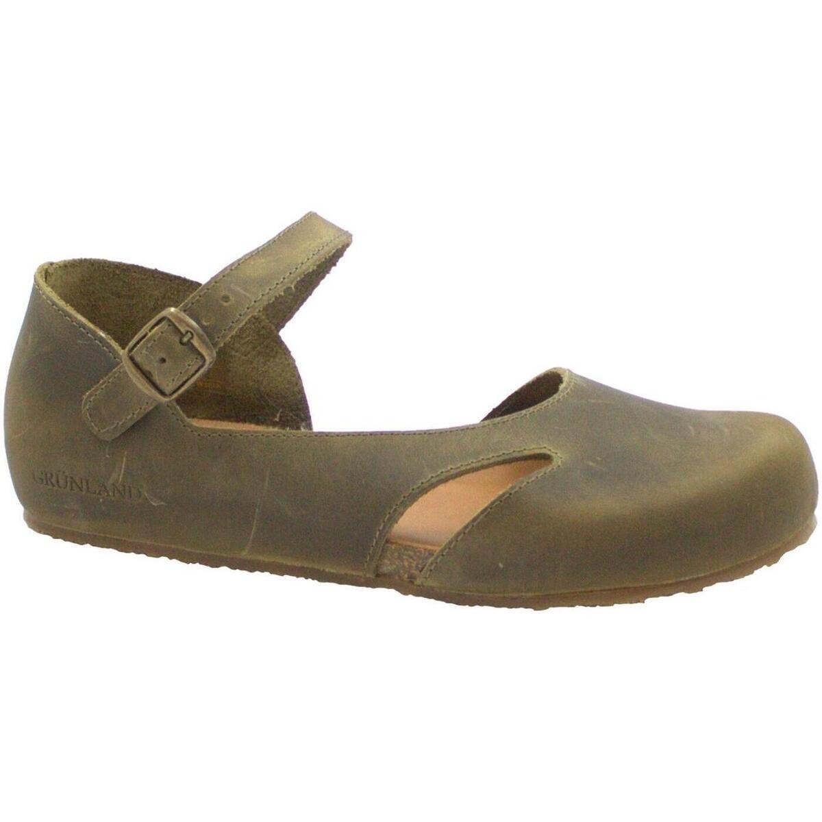 Spartoo - Women's Sandals - Green - Grunland GOOFASH