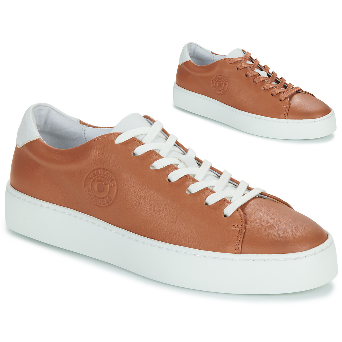 Spartoo - Women's Sneakers Brown from Pataugas GOOFASH