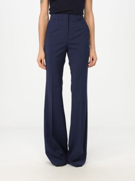 Sportmax Lady Blue Trousers at Giglio GOOFASH