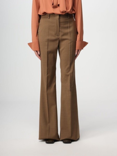 Sportmax Lady Brown Trousers by Giglio GOOFASH