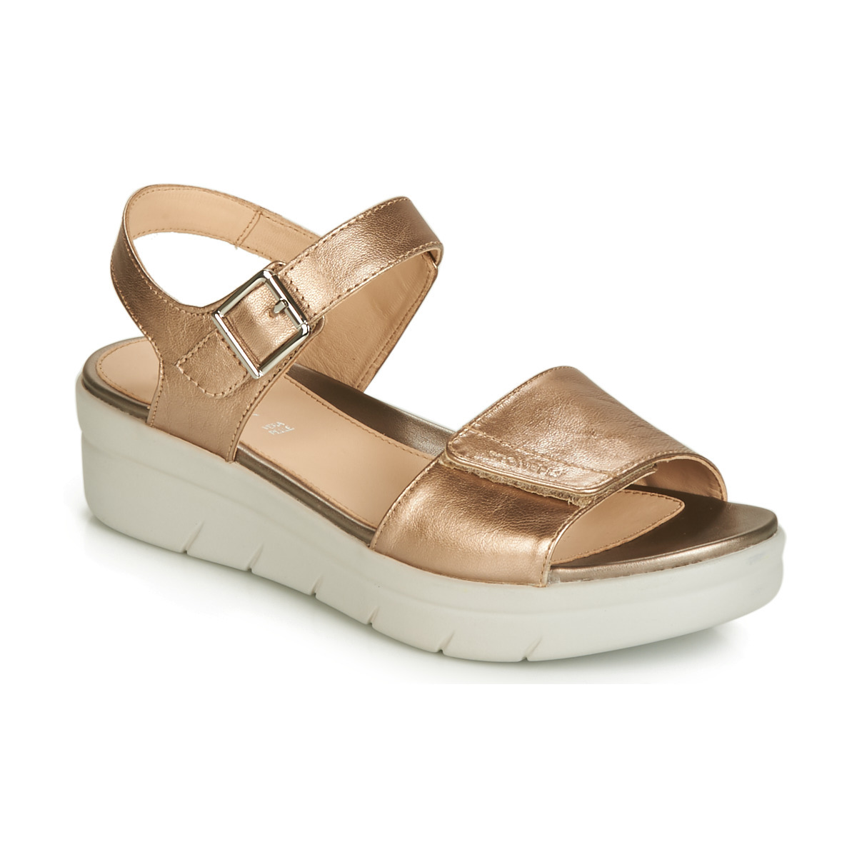 Stonefly - Gold Sandals for Women at Spartoo GOOFASH