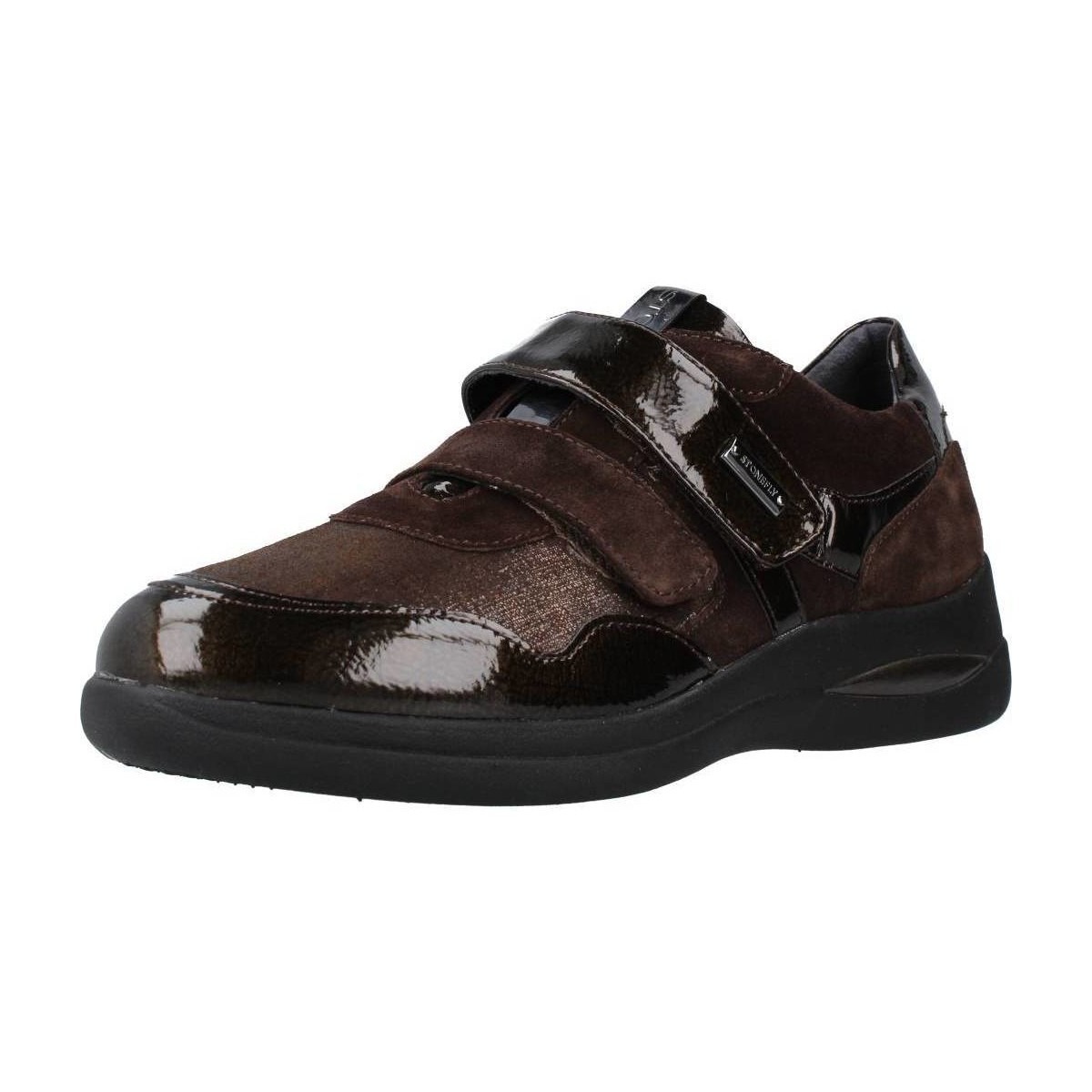 Stonefly Woman Brown Sneakers at Spartoo GOOFASH