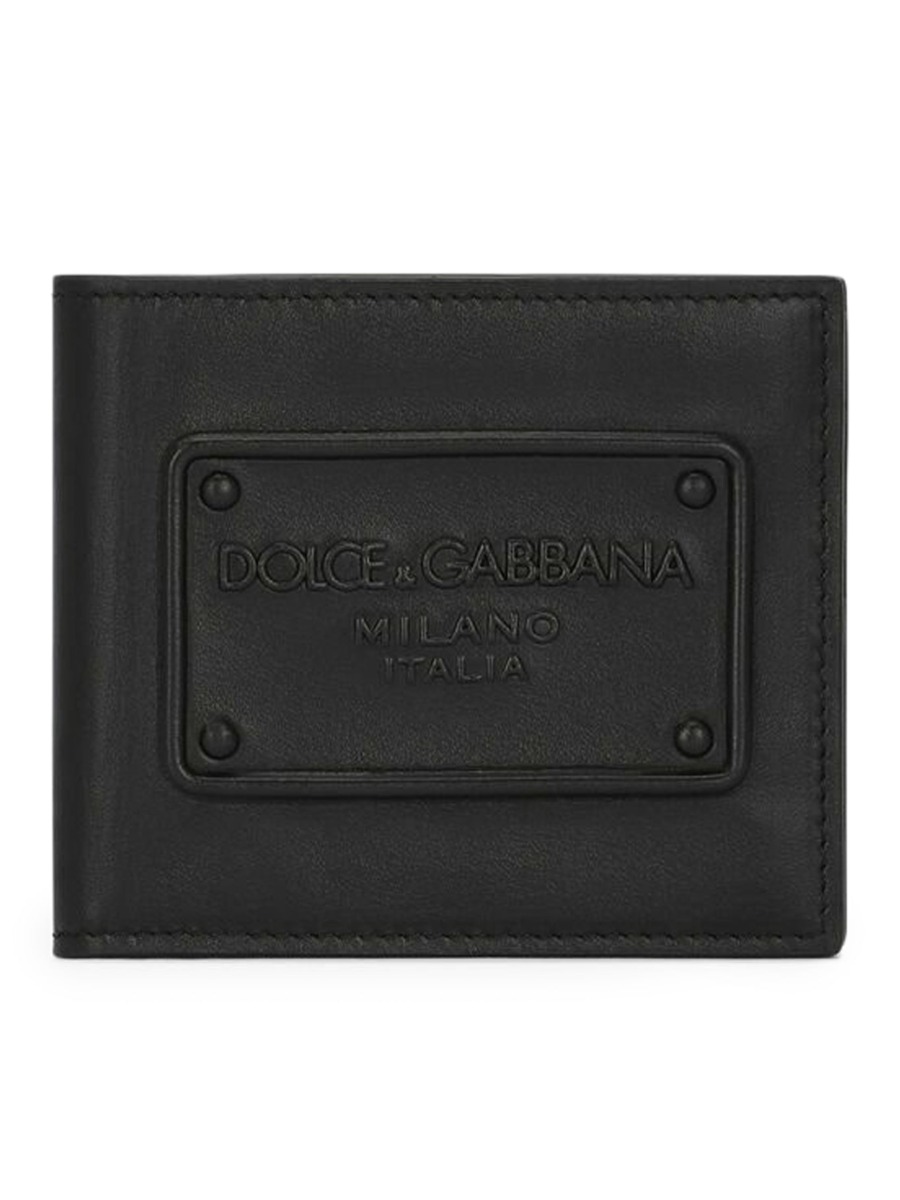 Suitnegozi - Black Wallet - Dolce & Gabbana Men GOOFASH